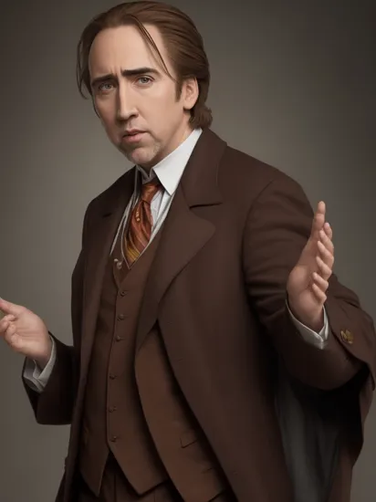 Nicholas Cage as a "Harry Potter" character