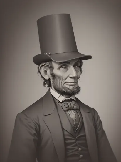 ((Abraham Lincoln, stovepipe hat, beard)), FixedStars