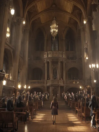 (dvd screengrab, 2010's blockbuster movie, style of harry potter:1.2), hermione granger [koh_sashagrey], hogwarts main hall