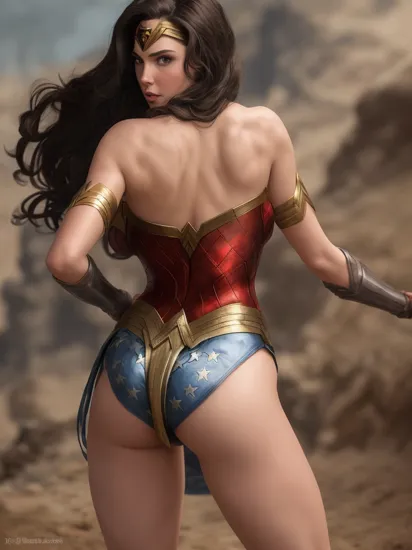 ass up wait Wonder Woman  .