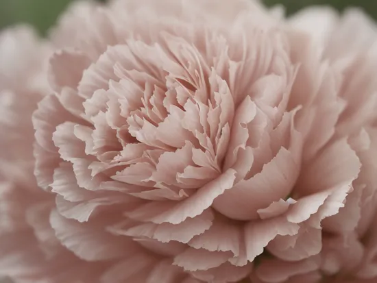 cinematic film still of macro photography of carnations, canon rf 100mm f2.8l macro, wet, detailed, 8k