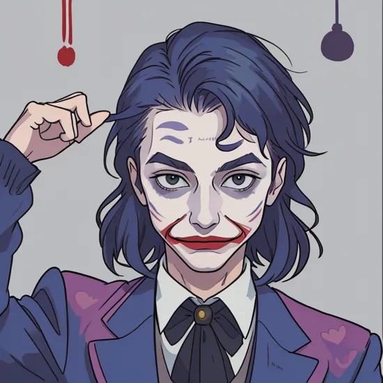 Highly detailed, High Quality, Masterpiece, beautiful, 1boy, solo, OneDoesNotSimply, , The Joker, 