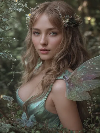 sks woman as a fairy,(highly detailed:1.2),(best quality:1.2),(8k:1.2),sharp focus,(subsurface scattering:1.1),award-winning photograph,professional portrait photography,(close shot:1.1) (glowing bioluminescent forest:1.2),iridescent fairy wings,sultry expression (very detailed background:1.2),(magical fantasy:1.0), (knollingcase:1.1),(analog style:1.1),(modelshoot style:1.2),dramatic lighting,<lyco:shaileneWoodley_v10:1.3>