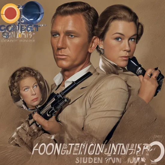 ("007 On Her Majesty's Secret Service" text logo:1.3),

sexist, accident, clumsy, joke, shameful, funny

james bond movie poster by 

tony allain