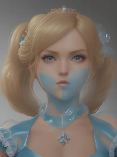 professional detailed (medium shot) photo, (samus aran) dressed in (latex (blue dress:1), (blonde ponytail), (jewelry, rosalina's princess dress, princess crown, jewel brooch, frilly sleeves), (perfect face, beautiful face, symmetric face), (shiny glossy translucent clothing, gleaming oily latex fabric :1.1)
ultra wide angle shot, cinematic style, 8k, RAW photo, photo-realistic, masterpiece, best quality, absurdres, incredibly absurdres, huge filesize, extremely detailed, High quality texture, physically-based rendering, Ray tracing,