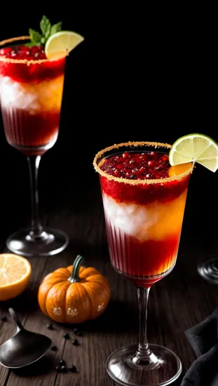 Generate a list of spooky Halloween-themed cocktail recipes that will impress your guests. Include creepy names, ingredients, and instructions for each drink: [Specify any preferences for specific types of cocktails or ingredients]