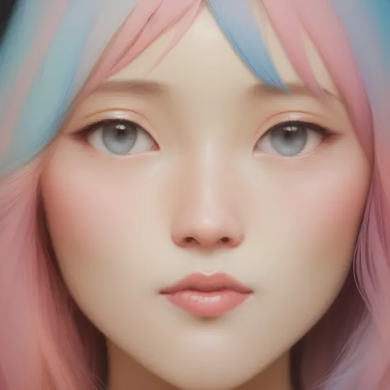 the face of a man made from layered pastel colored paper, macro photography, ambient light by james jean, by rossdraws, frank franzzeta, mcbess, sakimichan, brosmin, danton fadeev, steve simpson, a beautiful painting of a girl with a heart