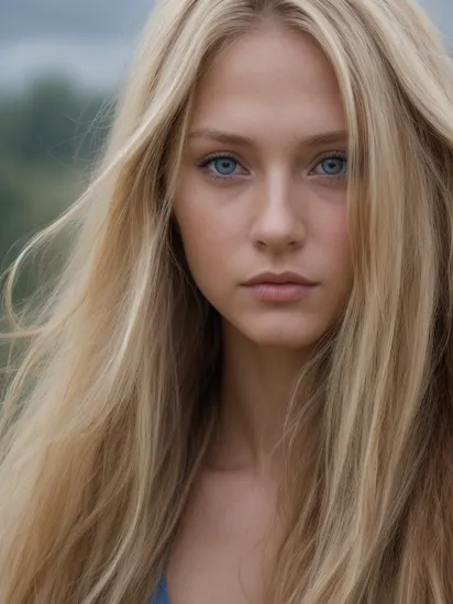 (realistic:1.5), (detailed:1), (masterpiece:0.5), photography of KatjaKeanQuiron woman, (blonde hair:1.1),  blue eyes,
1girl, long hair, looking at viewer, solo focus, Soft Light: Overcast or cloudy days diffuse sunlight, resulting in even and gentle lighting with minimal shadows, perfect for portraits and macro photography.,
, by Gregory Colbert