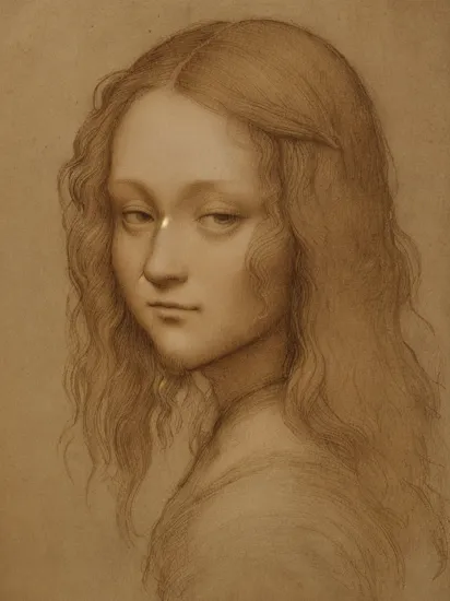 drawing, art   (in the style of Leonardo Da Vinci)