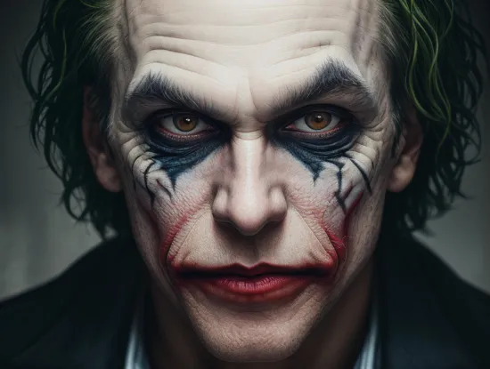 portrait of The Joker 