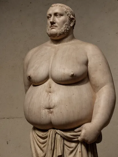 Julius Caesar, fat man