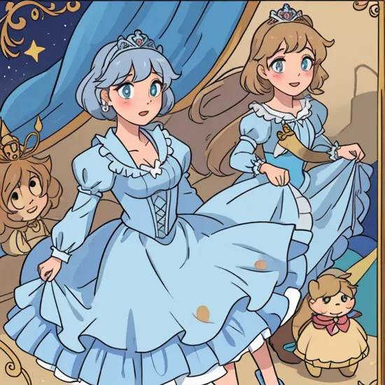 Cinderella, Princess
 ,  