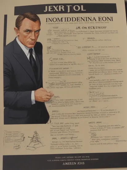 detailed James Bond instructions 