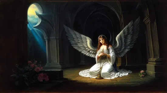 Death as an angel