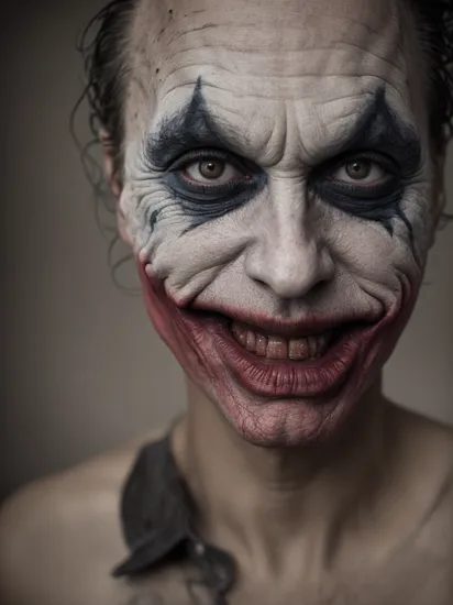 The Joker  by  Lee Jeffries,