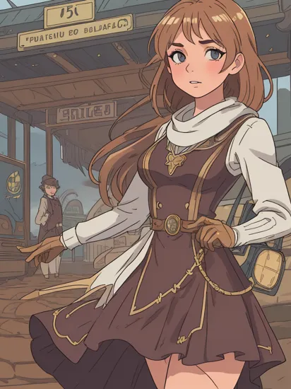  VictorianPunkAI computer , detailed, intricate detail,,
tcg artwork,[trading card game art], realism, perfect rendered face,((best quality)), ((masterpiece)), ((realistic)), (detailed),[hermione granger:minerva mcgonagall:0.5] rim light, vivid, 1girl, in a victorian dress , (((shiny eyes, shiny skin))),detailed face, travelbags, scarf, toned legs, large breasts, elbowlength gloves, train station in background, fog, steam , (detailed) ,((best quality)), ((masterpiece)), ((realistic)), (detailed),pixiv contest winner, absurdres, 15 mm, 15mm, ,