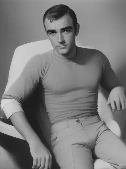 Photo of Sean Connery, young, james bond 