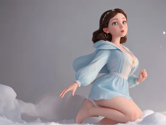 1girl, (full body:1.36),A beautiful woman in a windbreaker looks out at the green mountains and waters in front of the snowy island, (Snow white and delicate skin,Real and delicate skin:1.32),solo, brown hair, realistic,(Sexy and beautiful eyes,Bright and divine eyes:1.16), jewelry, big breasts,  earrings, arms at sides, official art,Best quality,masterpiece,ultra high res,((8K,photorealistic:1.32)),((deep Focus)),raw photo,extremely delicate,intricate details,best shadow,beautiful,((detailed  hair)),(pale skin),