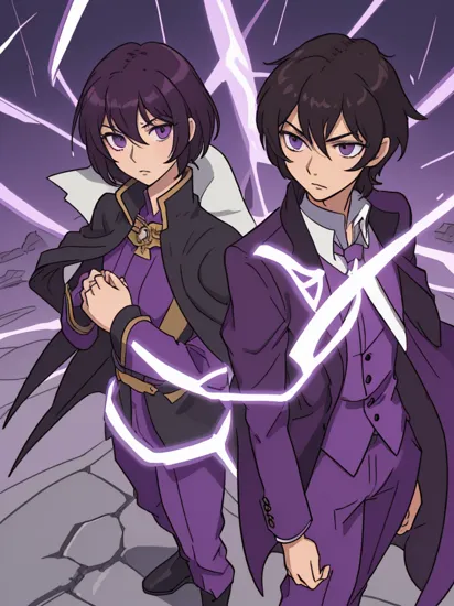 masterpiece, best quality,
lelouch lamperouge,
solo, holding mask, looking at viewer, standing, 
short hair, purple eyes, geass
black cape, black gloves, brown hair, cape, formal, gloves, high collar, long sleeves, mask, pants, purple footwear, purple pants, purple suit, suit,
mksks style, professional lightning, spotlight, city,