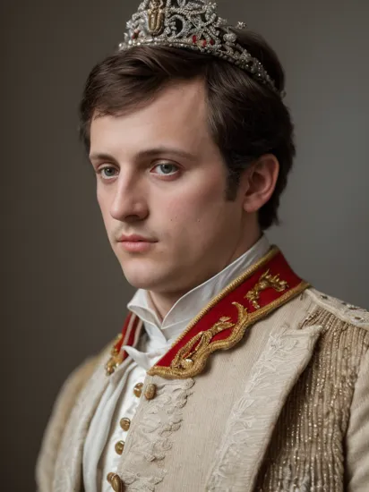 (8k, RAW photo, best quality, masterpiece:1.2),,napoleon bonaparte, Hyper-realistic photograph, striking light and shadow play, deep depth of field, bokeh effect, chiaroscuro portrait,cinematic lighting, photographed on a Leica M11 Camera, (highly detailed:1.2), HDR, perfect sparkling eyes,  Intricate, Sharp focus, dramatic,