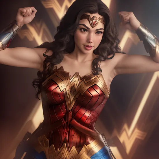 a movie stiil of pgVZ as (wonder woman: 1.3), really pgVZ lookalike!!!!, dynamic lighting, smiling, (dymamic heroic pose: 1.3),intricate, extremely high detailed, 8K, UHD, 2022 picture of the year