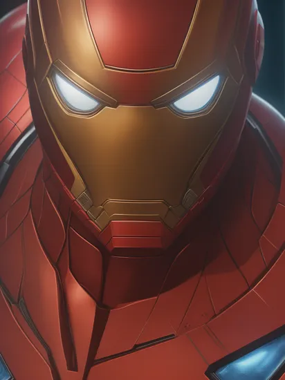 Spider Iron man, UHD, 8K, (Masterpiece), (Cinematic), (Hyper Realistic), (Ultra Realistic), (Highly Detailed), (Realistic), (Photographic), (Detailed Face), (Perfect Lighting), (Sharp Eyes), (Highest Quality), (Hi-Q), (Highest Resolution), (DSLR), (Cinematic Quality), (Perfect Coloured Image)