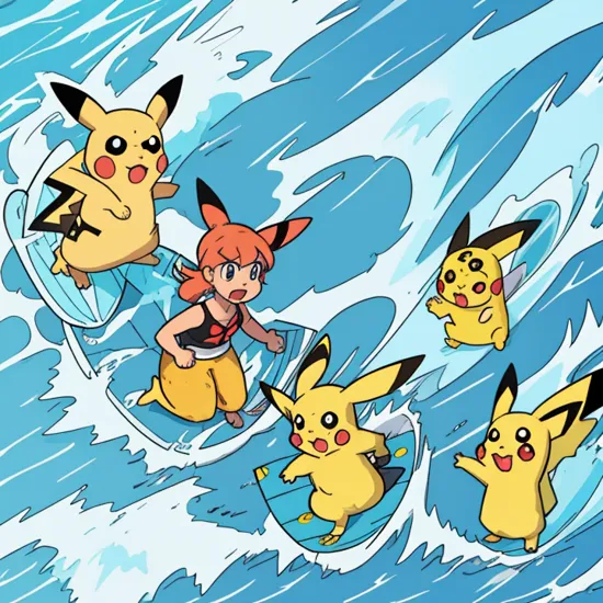 pokemon,pikachu,angry,surf,