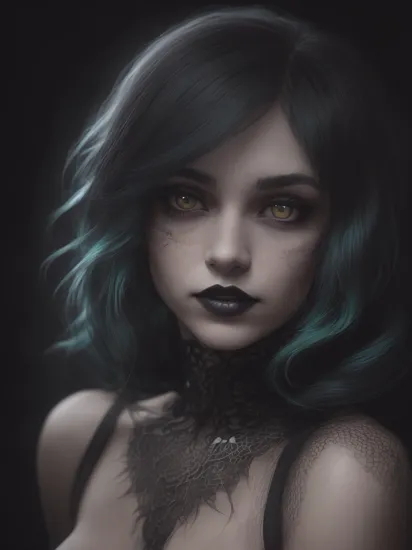 jenotega-1200,  mexican young woman, (A Joker\(Joker 2019\), green hair, evil smile, epic, (to8contrast style), (Close-up portrait), open mouth, 8k RAW photo, highest quality, detailed hazel eyes, eye reflection, winged eyeliner, (looking at the viewer:1.3), best shadow, intricate details, interior, (bold hair:1.3), muted colors, high contrast style, glam shot, smoldering, (sultry:1.1), dof, bokeh, intense, languid, tempting, sensual, seductive, longing, yearning, smitten, minimal lighting, dramatic light, rich colourful, (background inside dark, moody, private study:1.3), stark contrasts, dramatic highlights, (black backdrop:1.2), dimples, fullness, plumpness, natural blue lips, bold color, alluring, captivating, striking, unforgettable, stunning, breath-taking, timeless beauty. (bare shoulders:1.2), headshot, (detailed beautiful face, detail skin texture, ultra-detailed body:1.1),, detailed skin texture, (blush:0.5), (goosebumps:0.5), subsurface scattering, deep shadow, darkness, (moonlight:1.3), award winning photo, extremely detailed, amazing, fine detail, absurdres, highly detailed woman, extremely detailed eyes and face, piercing red eyes, lace clothes,  (gothic:1.3), twintails, bangs, frills, skirt,red hair, by lee jeffries nikon d850 film stock photograph 4 kodak portra 400 camera f1.6 lens rich colors hyper realistic lifelike texture dramatic lighting unrealengine trending on artstation cinestill 800 (tungsten:1.4), Style-Neeko , NSFW,