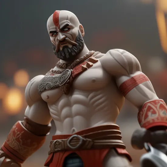 lego Kratos from God of War fighting lego skeletons, RAW photo shot by dslr Fujifilm XT3 depth of field bokeh soft lighting film grain photography Realistic photo-realistic Lifelike, (detailed photo background) (full sharp:1.2) intricate 4k 8k quality resolution uhd extremely ultra skin texture