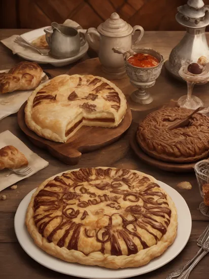 food photography, harry potter from harry potter, made out of pastry 