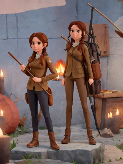 dreamworks artstyle, Katniss Everdeen