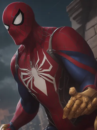 Spider Man Thanos