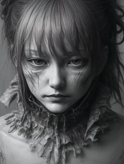 Hyperrealistic art surrealist art concept art by Tsutomu Nihei,(strange but extremely beautiful:1.4),(masterpiece, best quality:1.4), in the style of Nicola Samori, taylor swift as The Joker. digital artwork, illustrative, painterly, highly detailed
 . dreamlike, mysterious, provocative, symbolic, intricate, detailed . Extremely high-resolution details, photographic, realism pushed to extreme, fine texture, incredibly lifelike