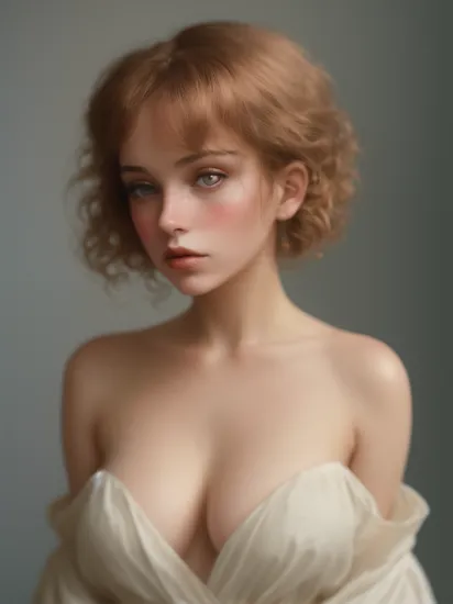 1 woman,  
off bare shoulders, 
oversized clothes, 
cleavage, 
photo  depth of field, 
 grainy, seductive 
light particles, 
analog lofi
conceptual, contemporary, photography, photography-color, portraits, whimsical
colorful, gradient 
(by Sacha Goldberger  Bill Henson)