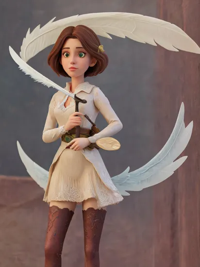 a profesional picture of 1 girl, AS-Adult , small breasts,astetic beauty,  Harry Potter style, analog style  on sunset , posing with a  Silverwing Cuttoe: A short sword with a tapered and feather-like blade that glistens like a silver wing. The hilt is designed to resemble a bird's talons, giving it an elegant and ethereal look. in hand, , laughting  realistic ,perfect quality,best quality,ultrasharp,ultradetailed,perfect quality,masterpiece,intricated details,  cowboy shot   hotify, <hypernet:sxzBloom_sxzBloom:0.4> , extremally detailed, SkinPerfection_NegV15  halloweentech , scifi, supernatural green, spooky