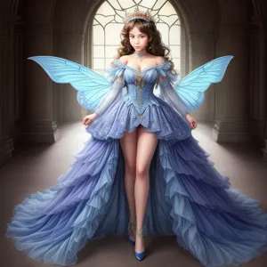 Me as a butterfly princess