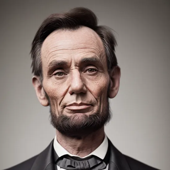 SD2CINEMA768-DIGITAL A photo of Abraham Lincoln in the modern state of Washington, 21st century. SD2CINEMA768-DIGITAL