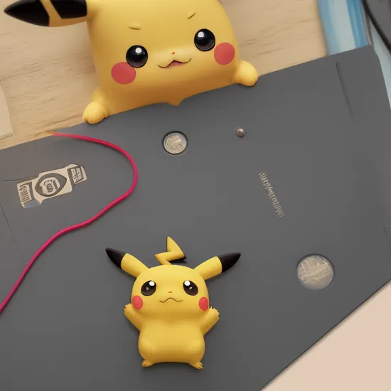 Cute Pikachu Pokemon Electricity buzzzz hearthstone card