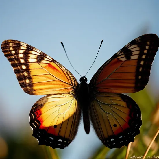 Butterfly’s flying