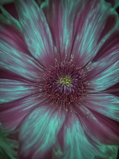 Neon noir a fluid big translucent jungle flower made of water is blooming, macro photo, Abstract photography, Astrophotography Lens (50mm), Unsplash,   , super-detailed, (masterpiece,best quality:1.5) 1, blur:-170mm, shallow dof:-1.6, refraction . Cyberpunk, dark, rainy streets, neon signs, high contrast, low light, vibrant, highly detailed