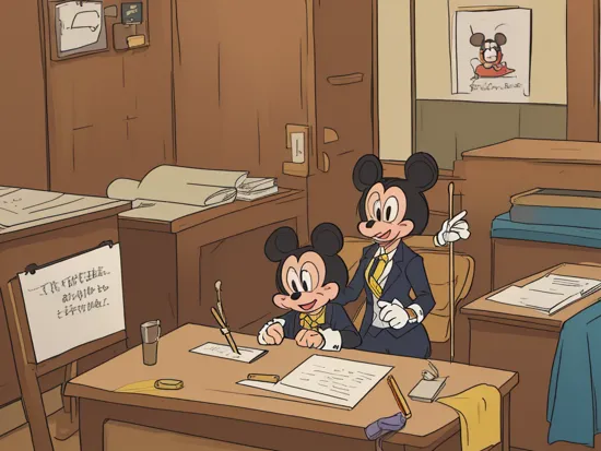 Masterpice,High Quality,
  PECourtRoomSketch,courtroom,
mickey mouse