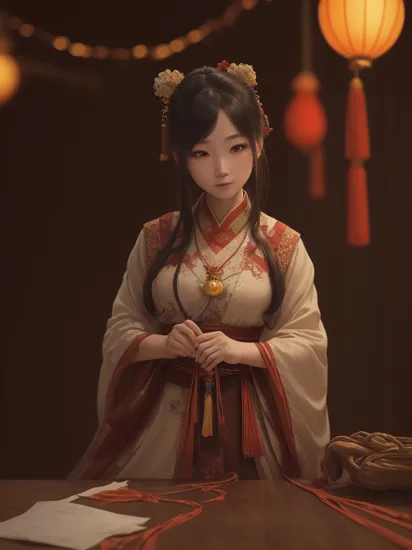 (Masterpiece: 1.2), Best Quality, PIXIV, High Resolution, 1girl, Bust, Crouch, Blush, Firefly, (Seductive Smile: 0.8), Chinese Hanfu, Hair Accessories, Necklace, Jewelry, Beautiful Face , on_body, tyndall effects, realistic, dark studio, edge lighting, duotone lighting, (high detail skin: 1.2), 8k ultra hd, dslr, soft light, high quality, volumetric lighting, top shot, high resolution , bokeh scene,
       Photo RAW, Fascinating Panorama of Ancient Chinese Silk Weavers, Cel Hues, Velvia, Ribbon, Official Art,( (Based on Composition, Conceptual Photography)), Masterpiece, Award Winning
, perfect composition, high detail, ultra-realisti, , Night scene,