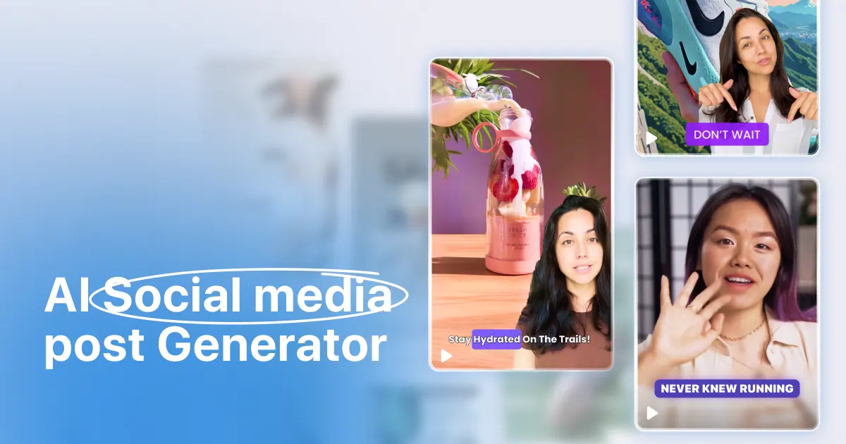 3 AI Social Media Post Generators: From Text to Video in Clicks
