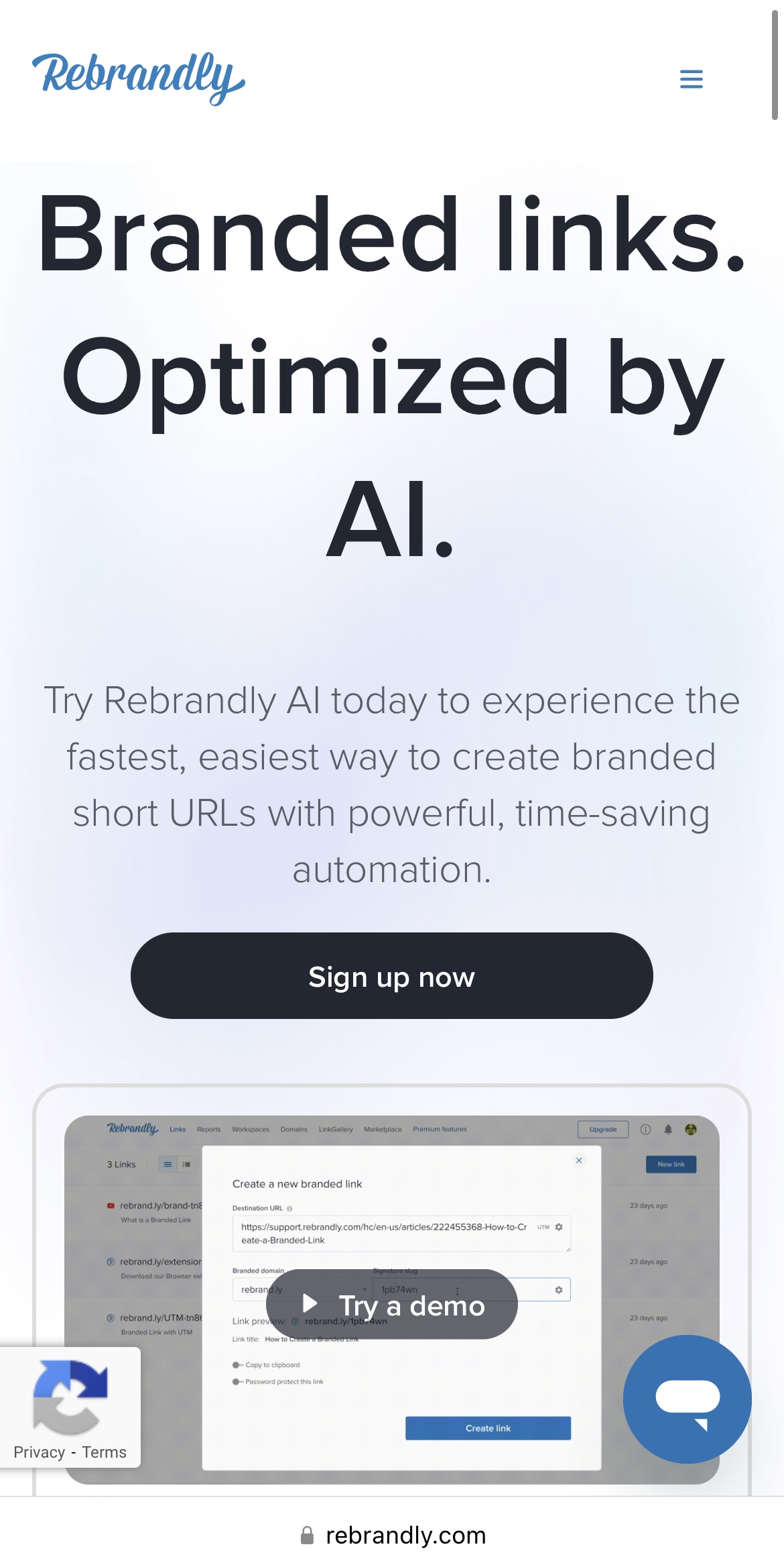 Rebrandly AI