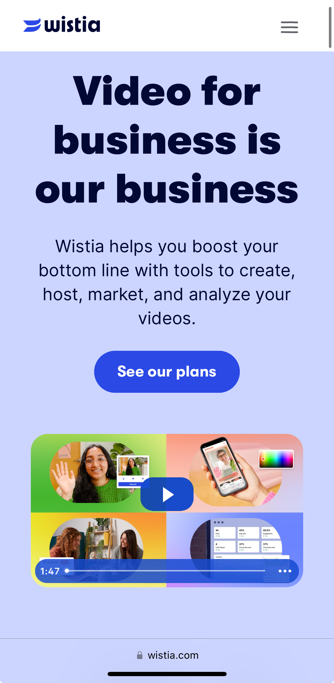 Wista for video content marketing